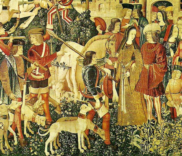 tapestry of the unicorn hunt